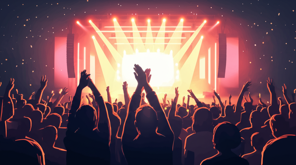 Concert audience